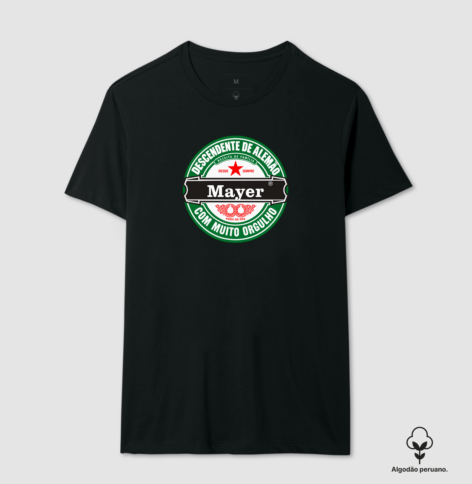 Mayer  - Camiseta Algodão Peruano