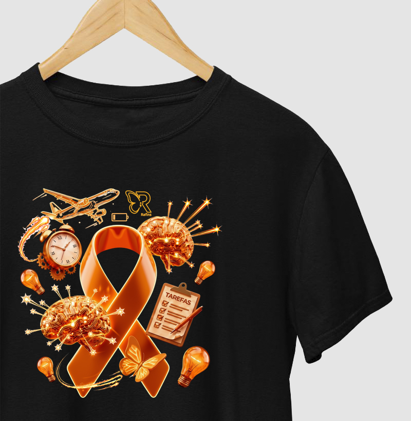 Camiseta Outubro Laranja - Camiseta