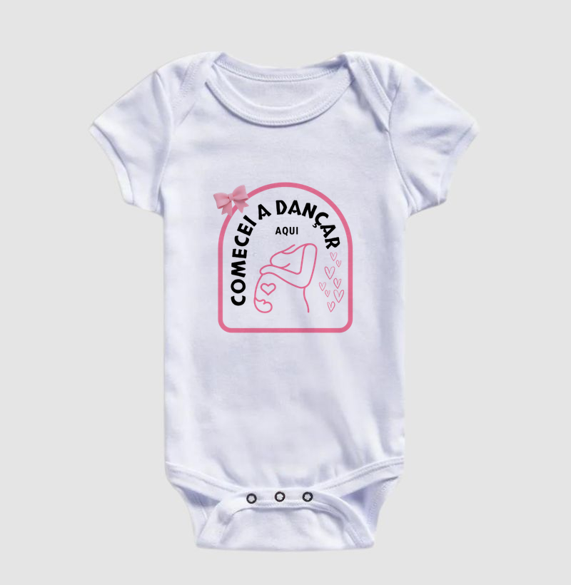 Comecei a dançar aqui