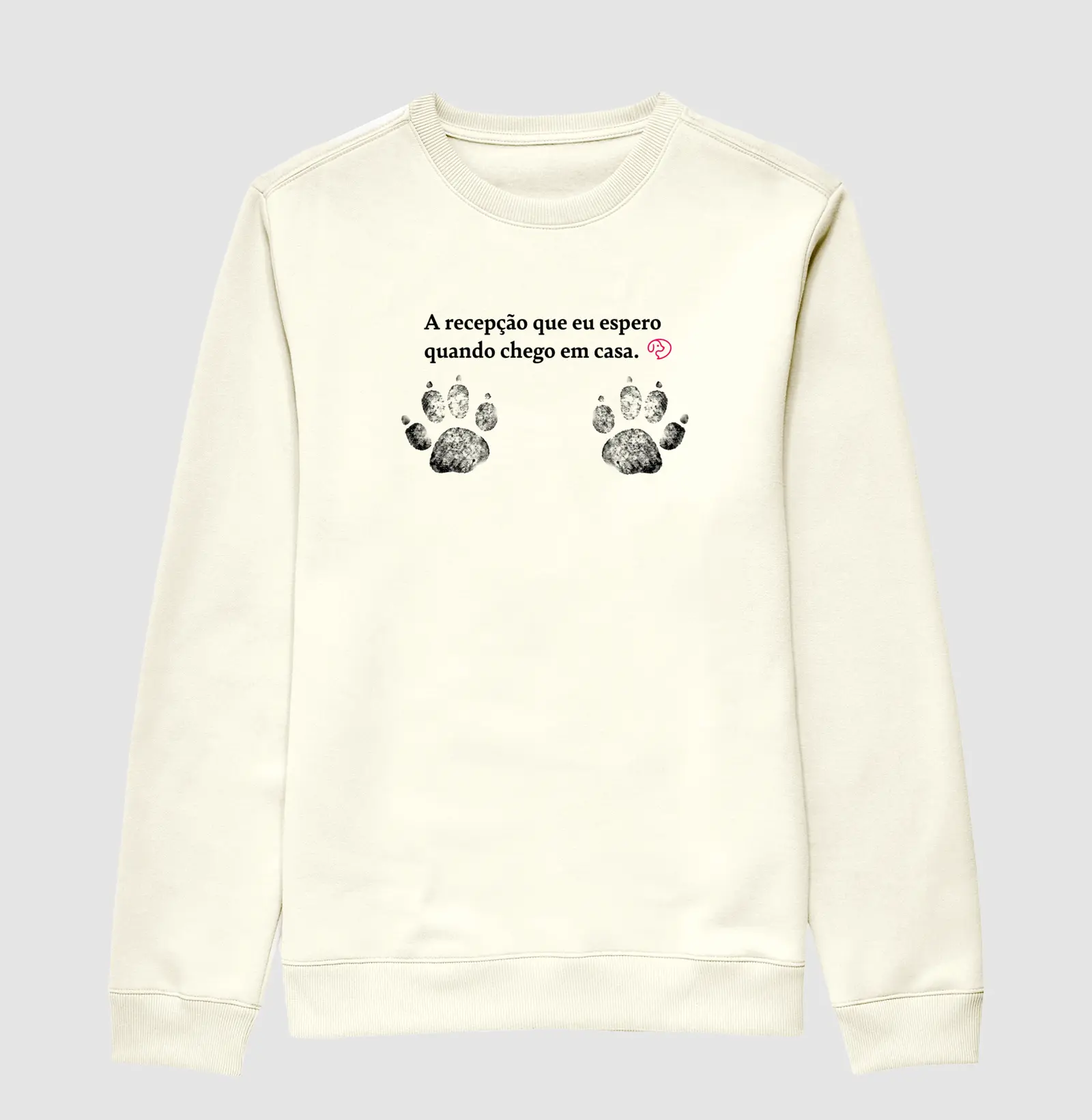 A recepção que eu espero quando chego em casa.