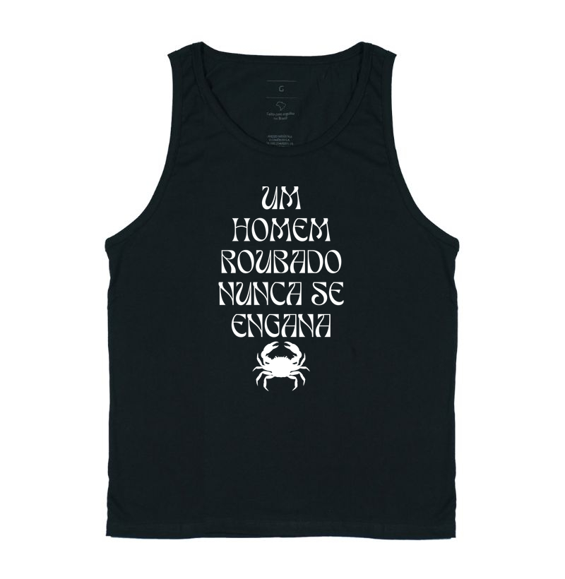 Um homem roubado nunca se engana