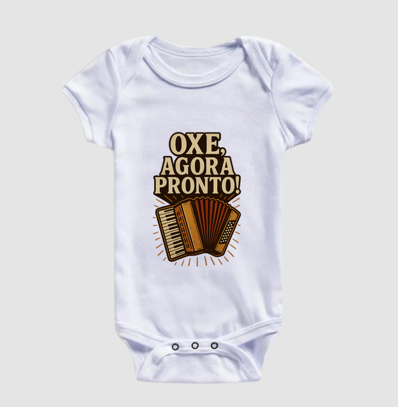 Oxe, agora pronto sanfona!