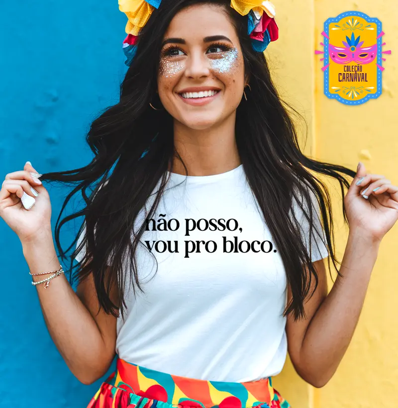 Não posso, vou pro bloco