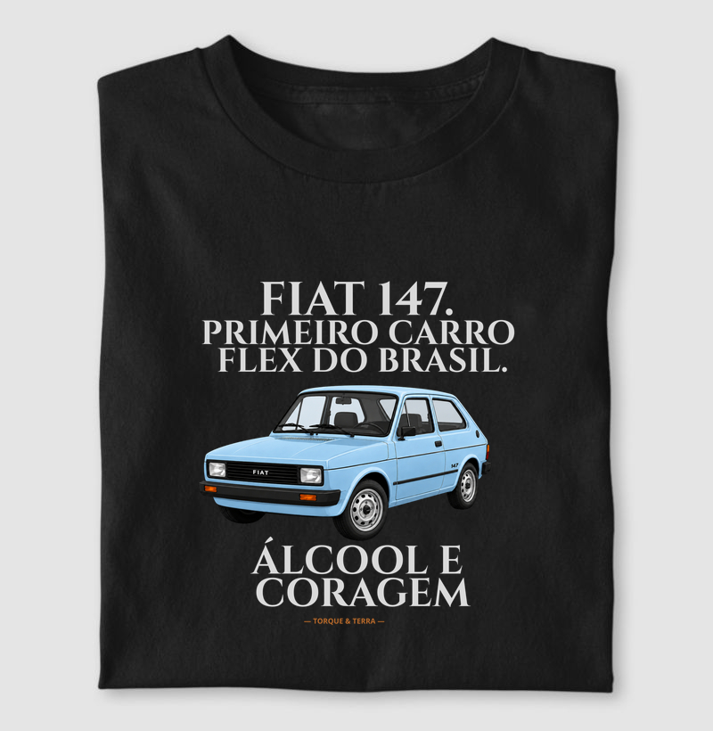 Fiat 147 - Primeiro carro flex