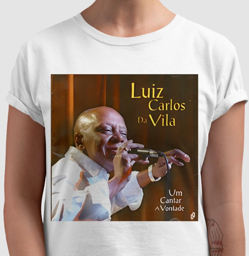342- LUIZ CARLOS DA VILA - CAPA UM CANTAR A VONTADE