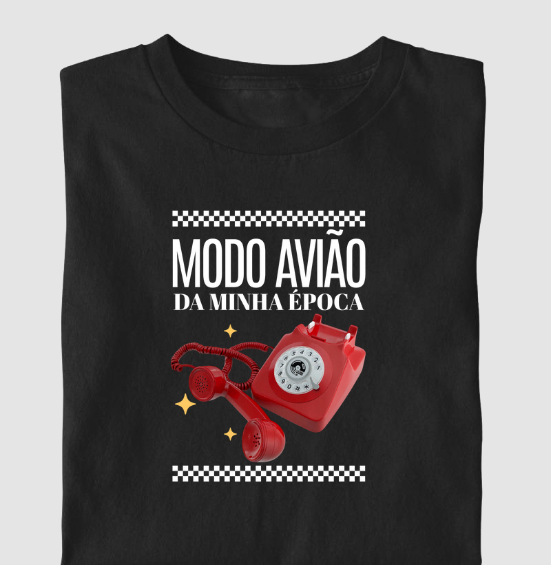 Modo Avião da Minha Época: Telefone fora do Gancho