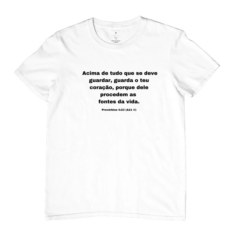 Masculina Provérbios 4:23
