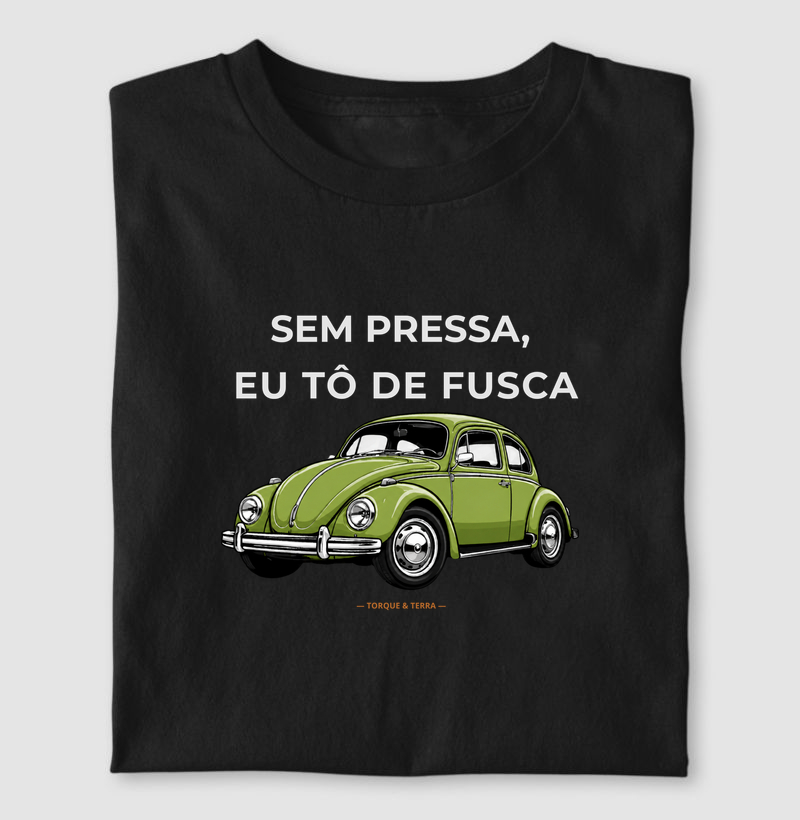 Sem pressa, eu tô de fusca - Verde