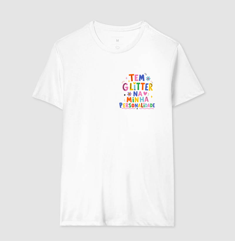 Glitter on