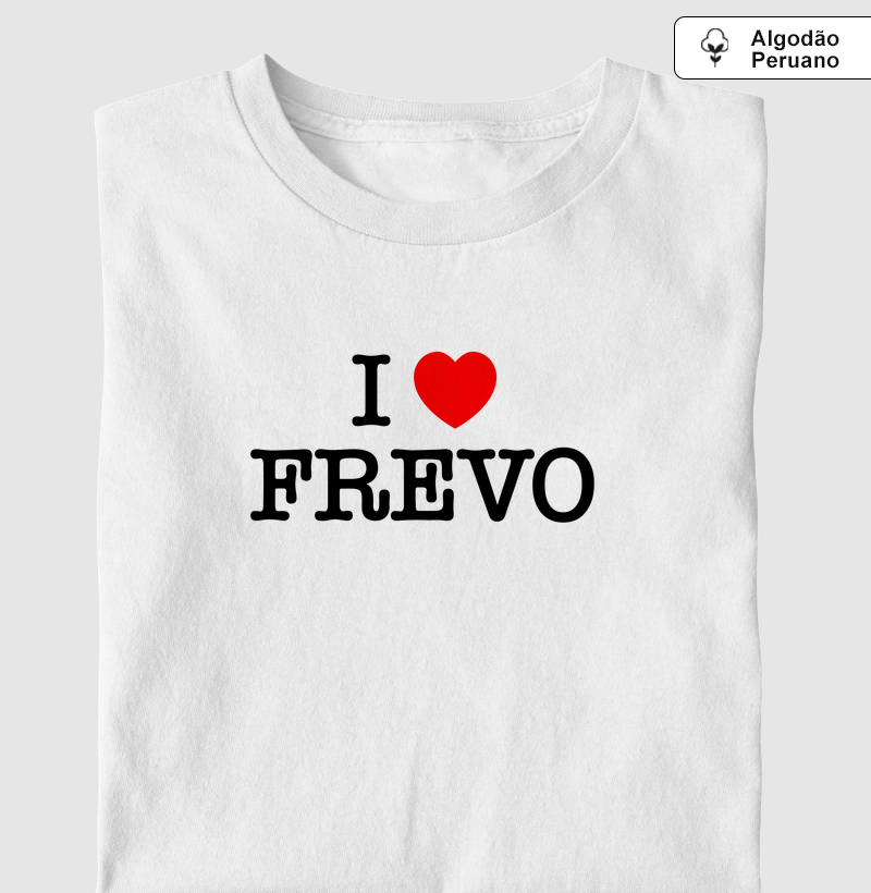 Camiseta I Love Frevo