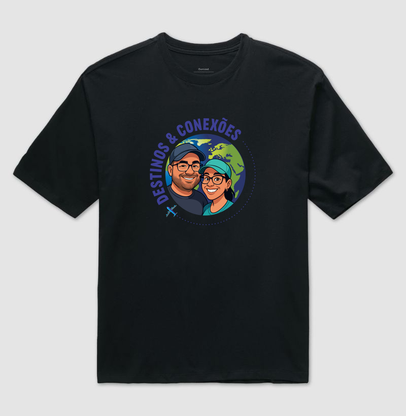 Camiseta - Destinos e Conexões
