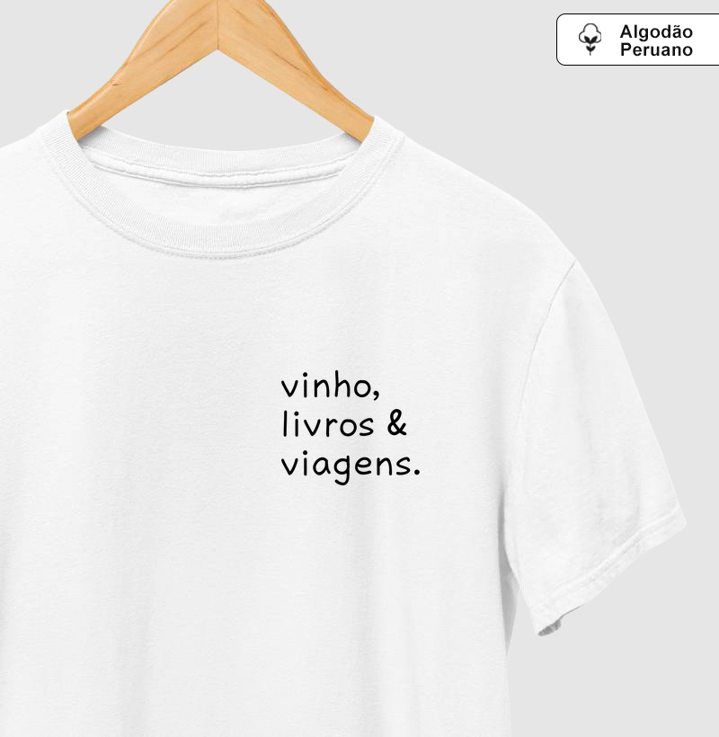 Vinho, livros e viagens (de bolso)
