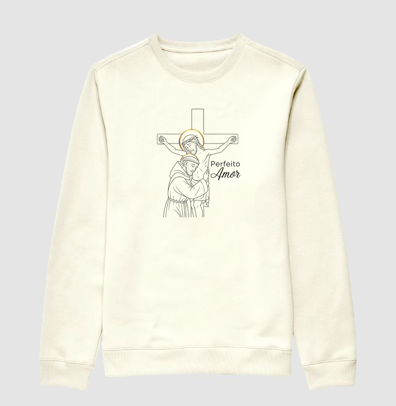 Jesus e São Francisco - Perfeito Amor!