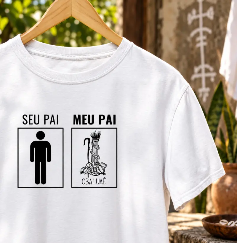 MEU PAI OBALUAÊ - Camiseta
