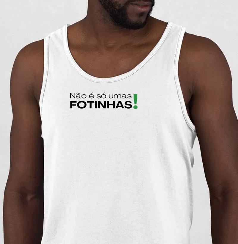 Camiseta regata, não é só umas fotinhas!