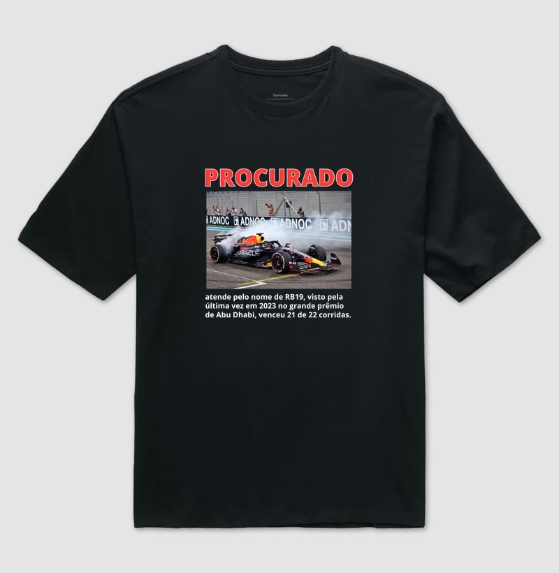 PROCURADO RB19 - Camiseta Oversized