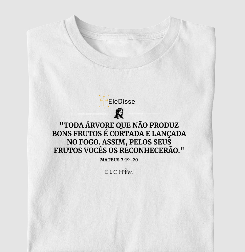 PELOS FRUTOS VOCÊS OS RECONHECERÃO - ELE DISSE