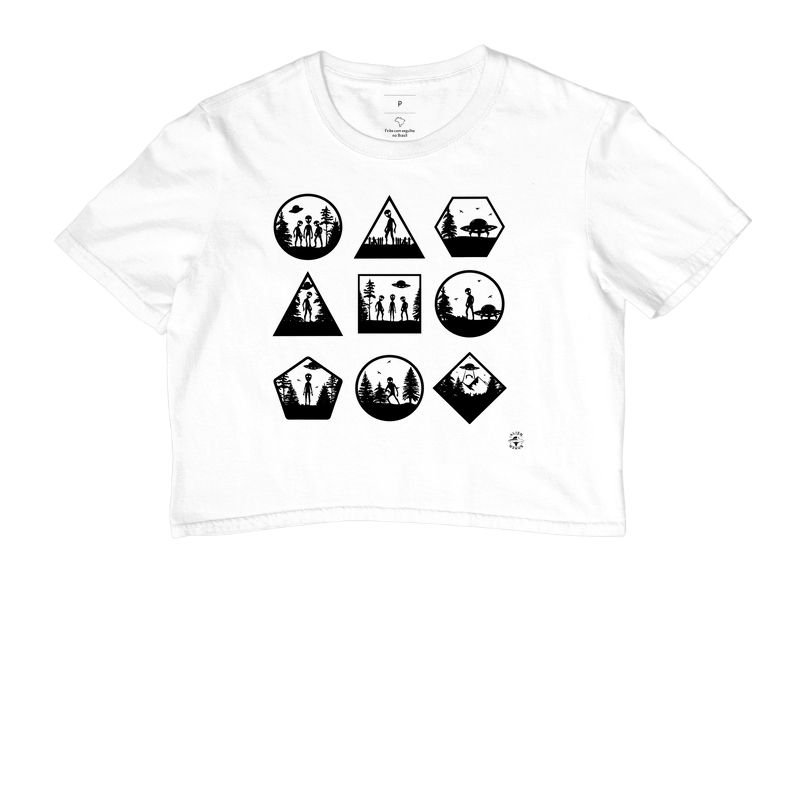 Cropped Coisas de Alien