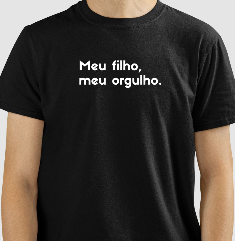 Meu filho, meu orgulho. (kit: herói / orgulho)
