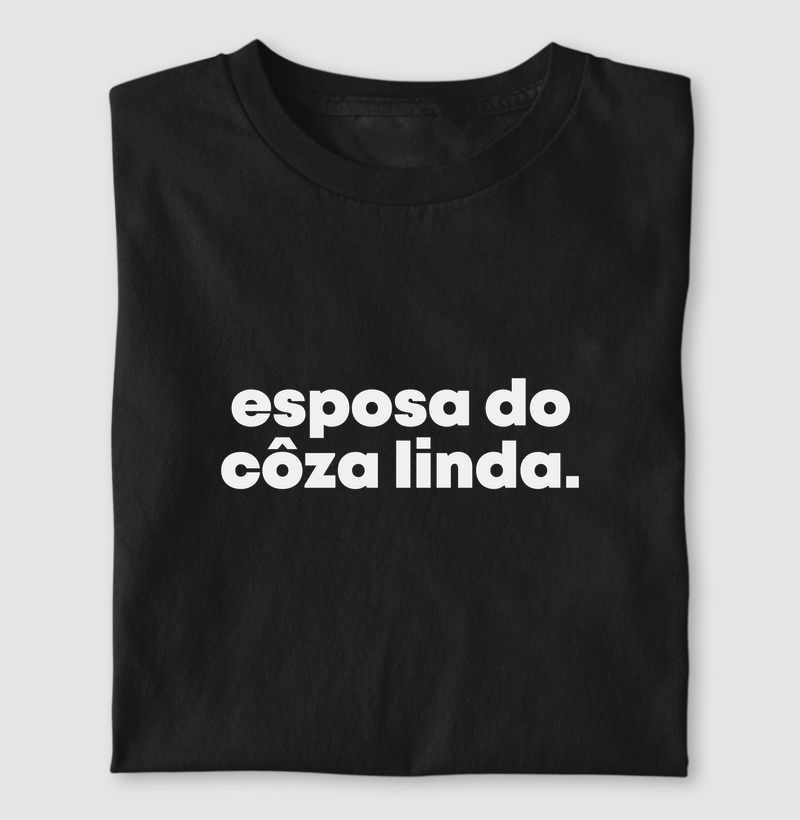 Esposa do côza linda | Dizeres