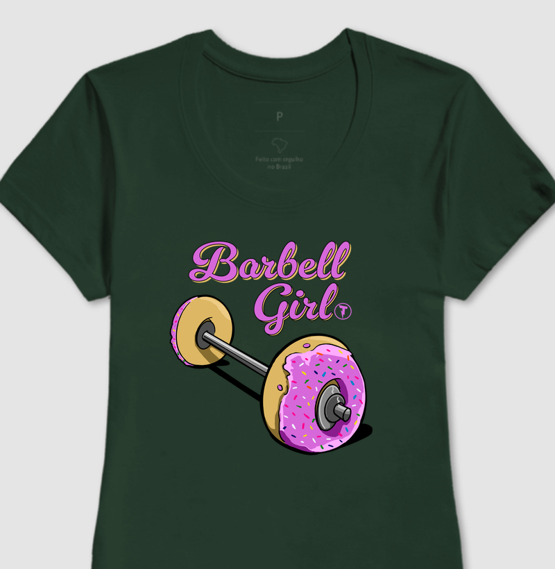 Camiseta Barbell Girl