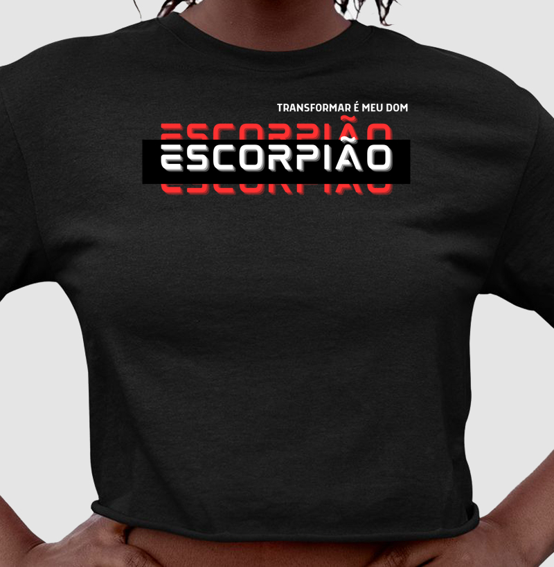 Escorpião + frase