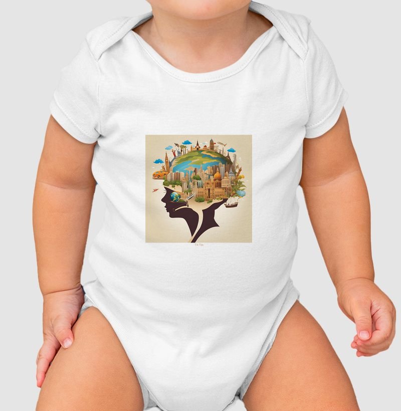 Um mundo de possibilidades na cabeça