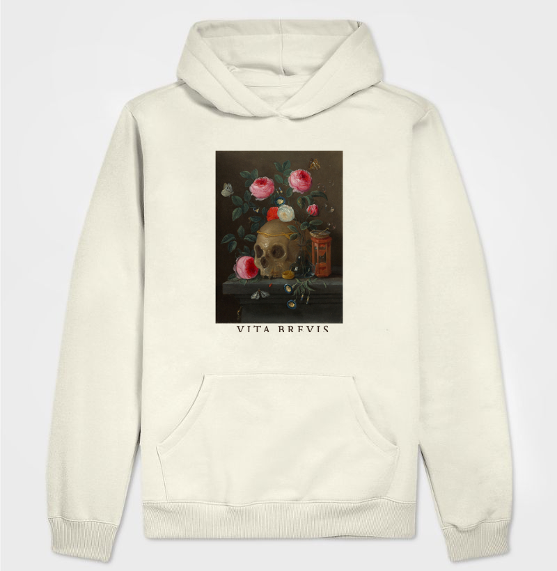 Vanitas — A Brevidade da Vida - Hoodie Moletom