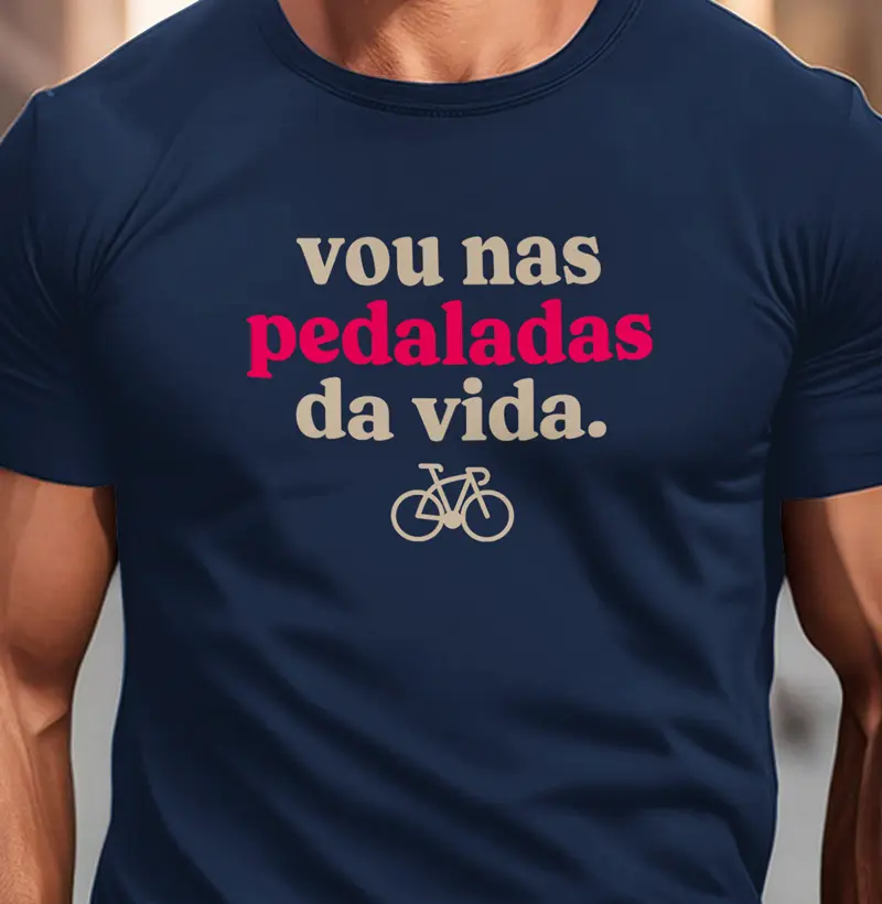 Vou nas pedaladas da vida