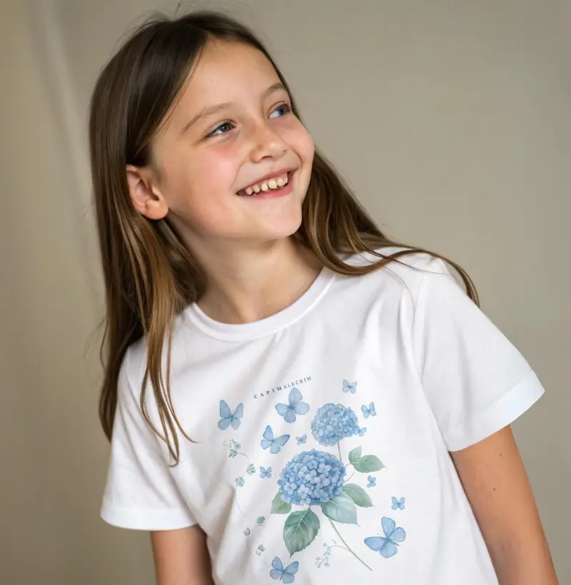 Camiseta Infantil - Borboletas