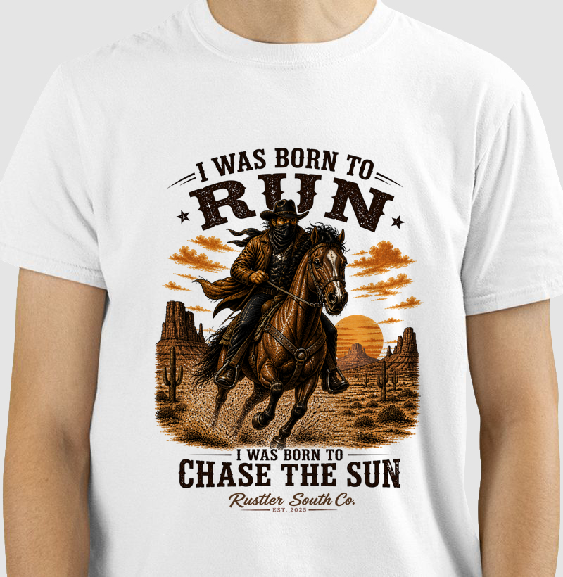 Camiseta Born to Run Country