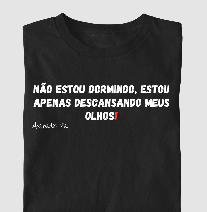 Descansando os olhos!