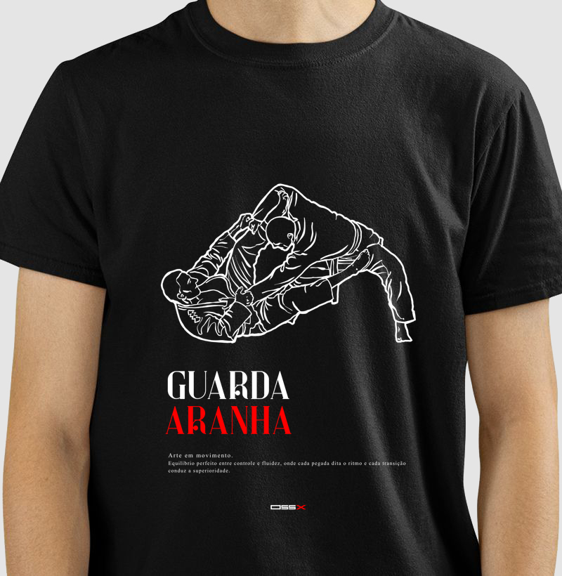  Camiseta Guarda Aranha | Jiu Jitsu | OSSX
