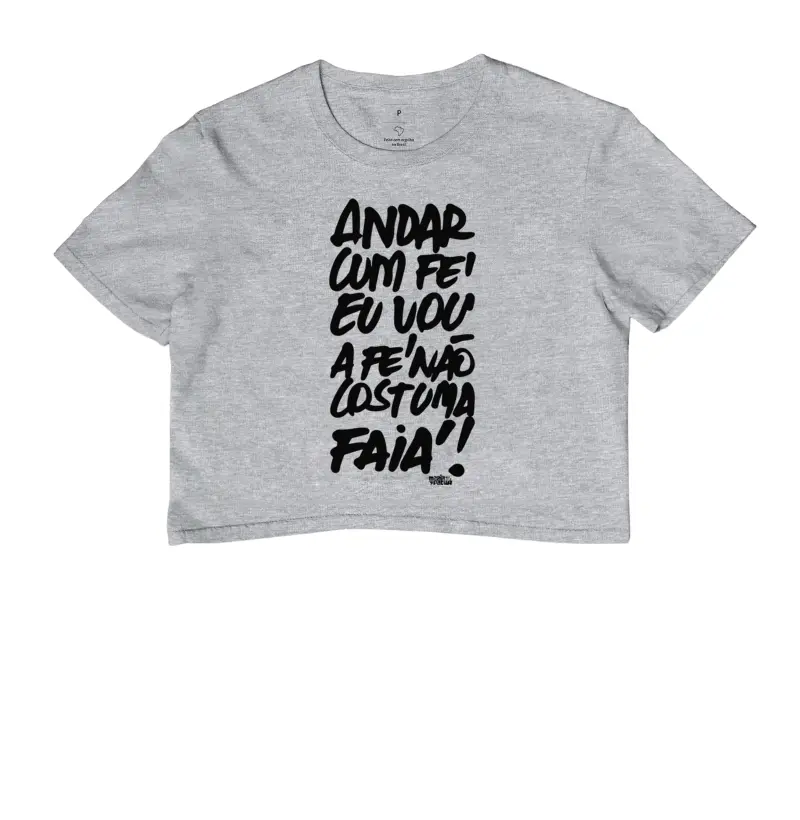 Cropped Andar com Fé Maria Patuá