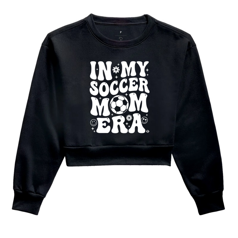 feminina de futebol estampa "soccer mom era" joga bonita