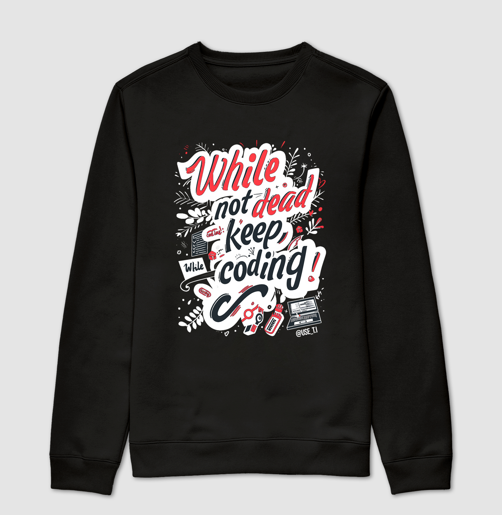 Suéter Slim while not dead T.I