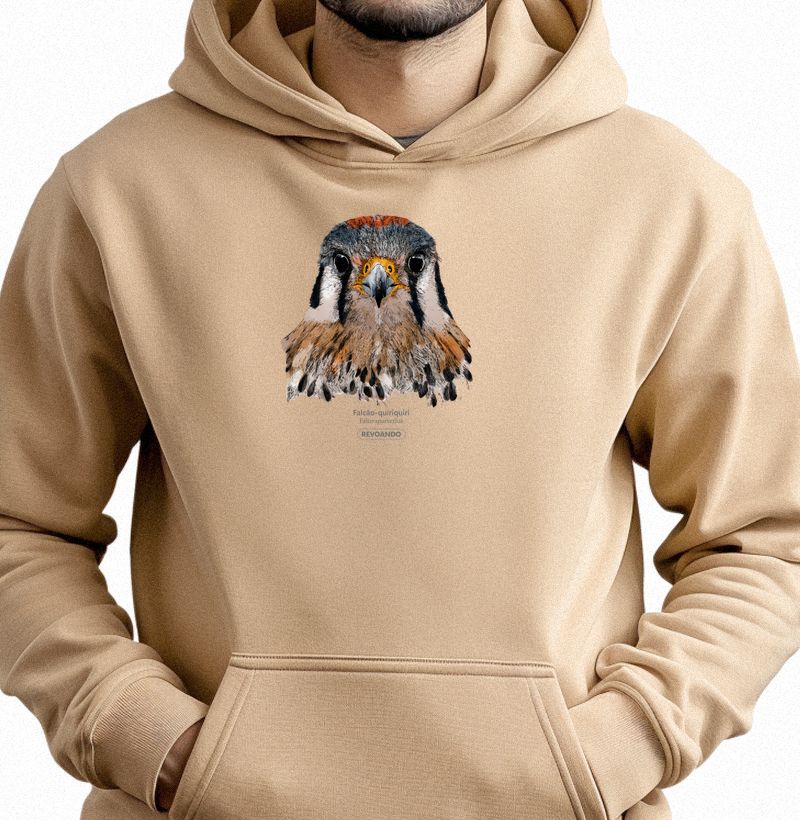 Rapinas Inky - Falcão-quiriquiri - Moletom Hoodie
