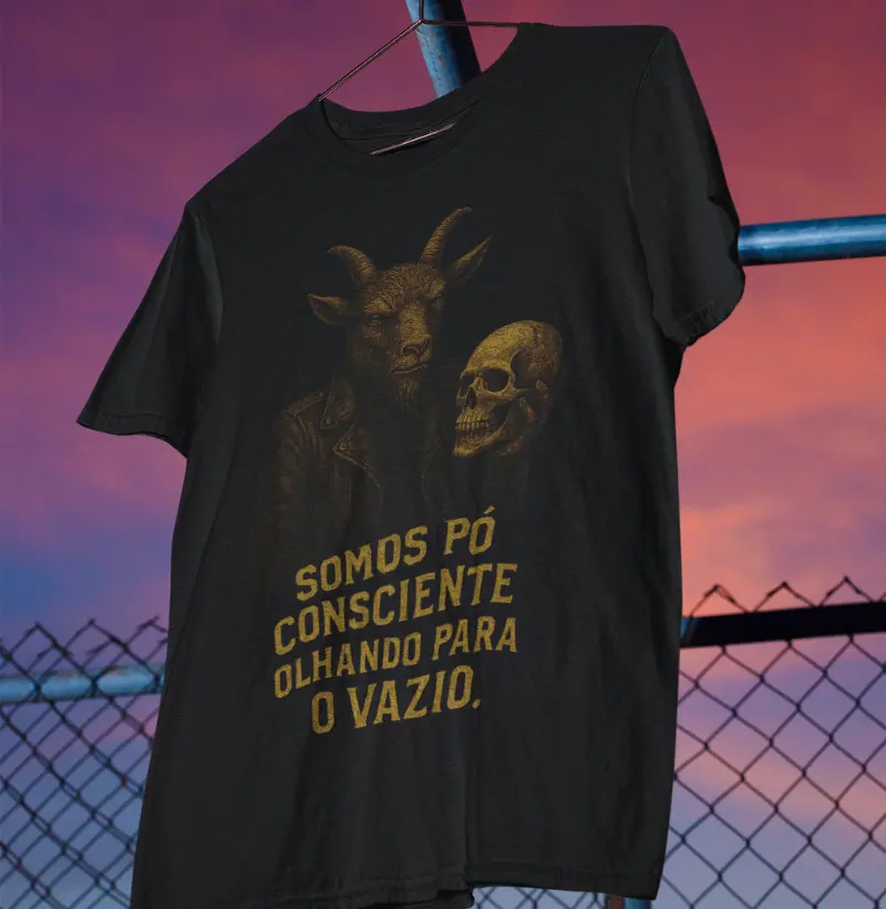 Somos pó consciente.