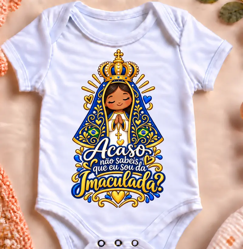 Acaso não sabeis que eu sou da Imaculada? | Nossa Senhora Aparecida Baby