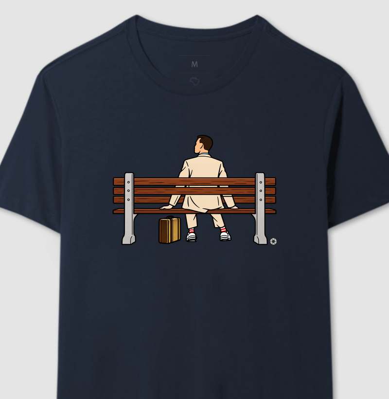 Camiseta Forrest Gump – Banco
