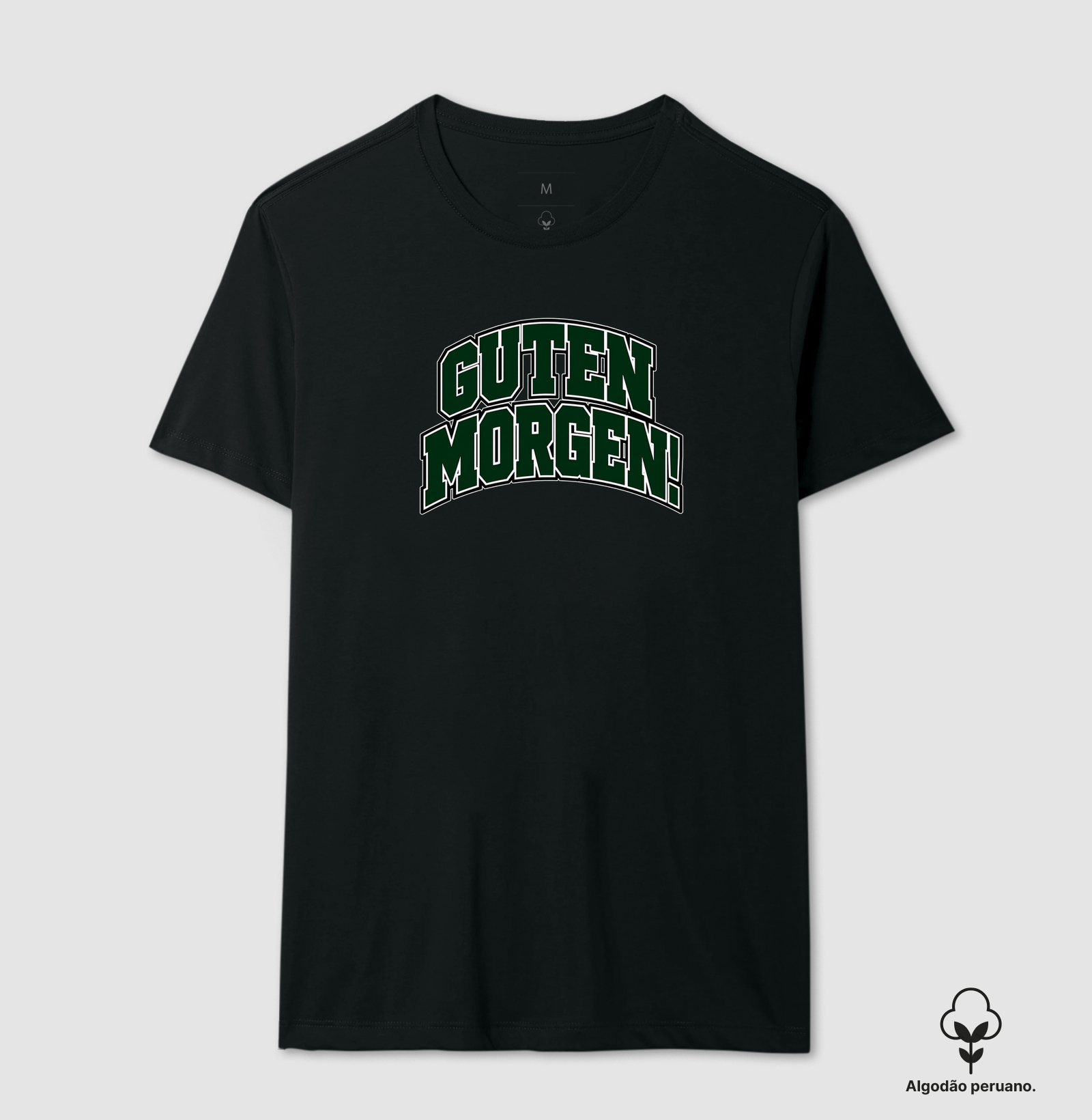 Guten Morgen! - Camiseta Algodão Peruano