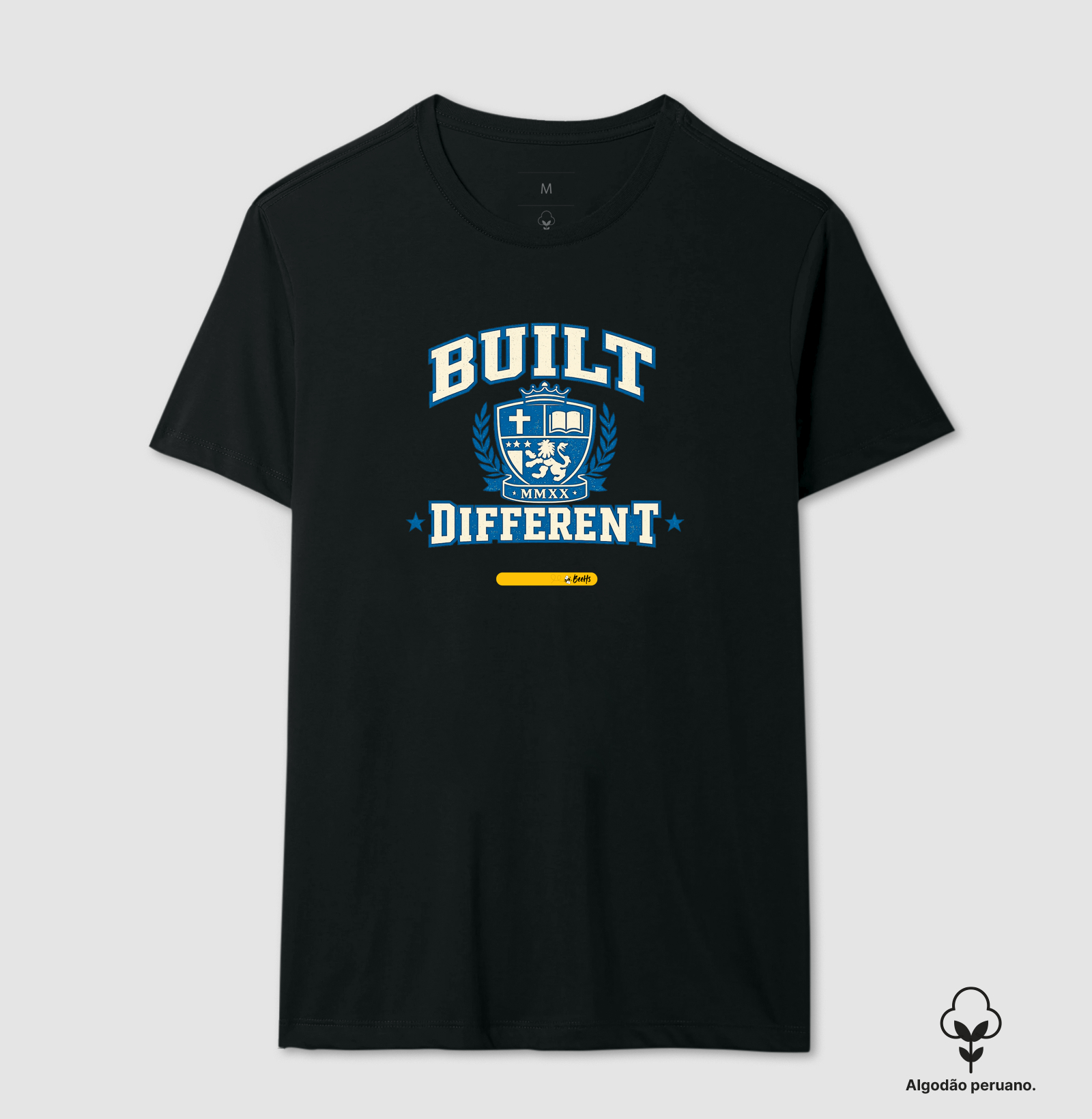 Camiseta Built Different | Identidade Forjada em Valores