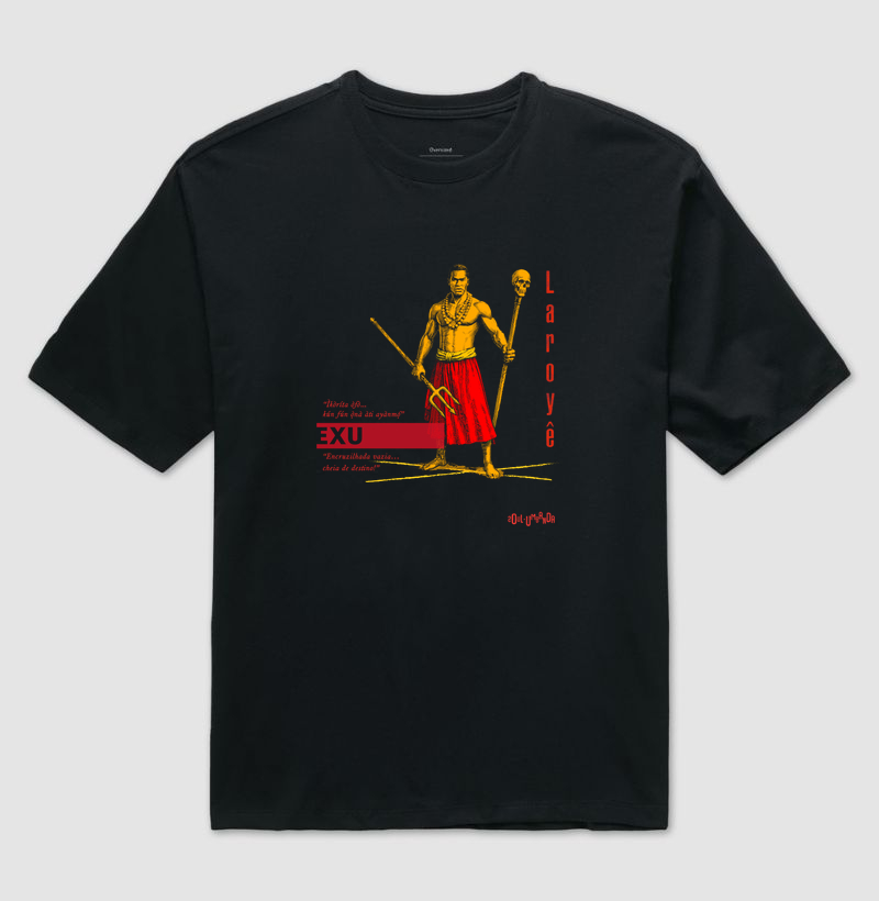 camiseta EXU iorubá