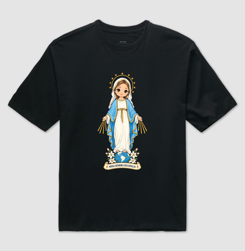 Nossa Senhora das Graças estilo chibi