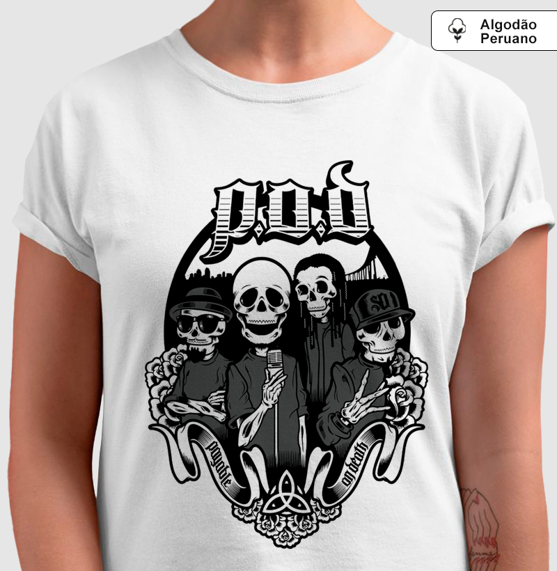 Camiseta Premium - P.O.D. (Payable on Death)