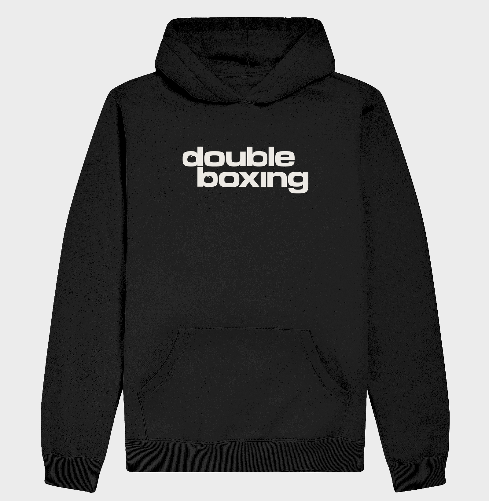 Logo Double Boxing - Preta