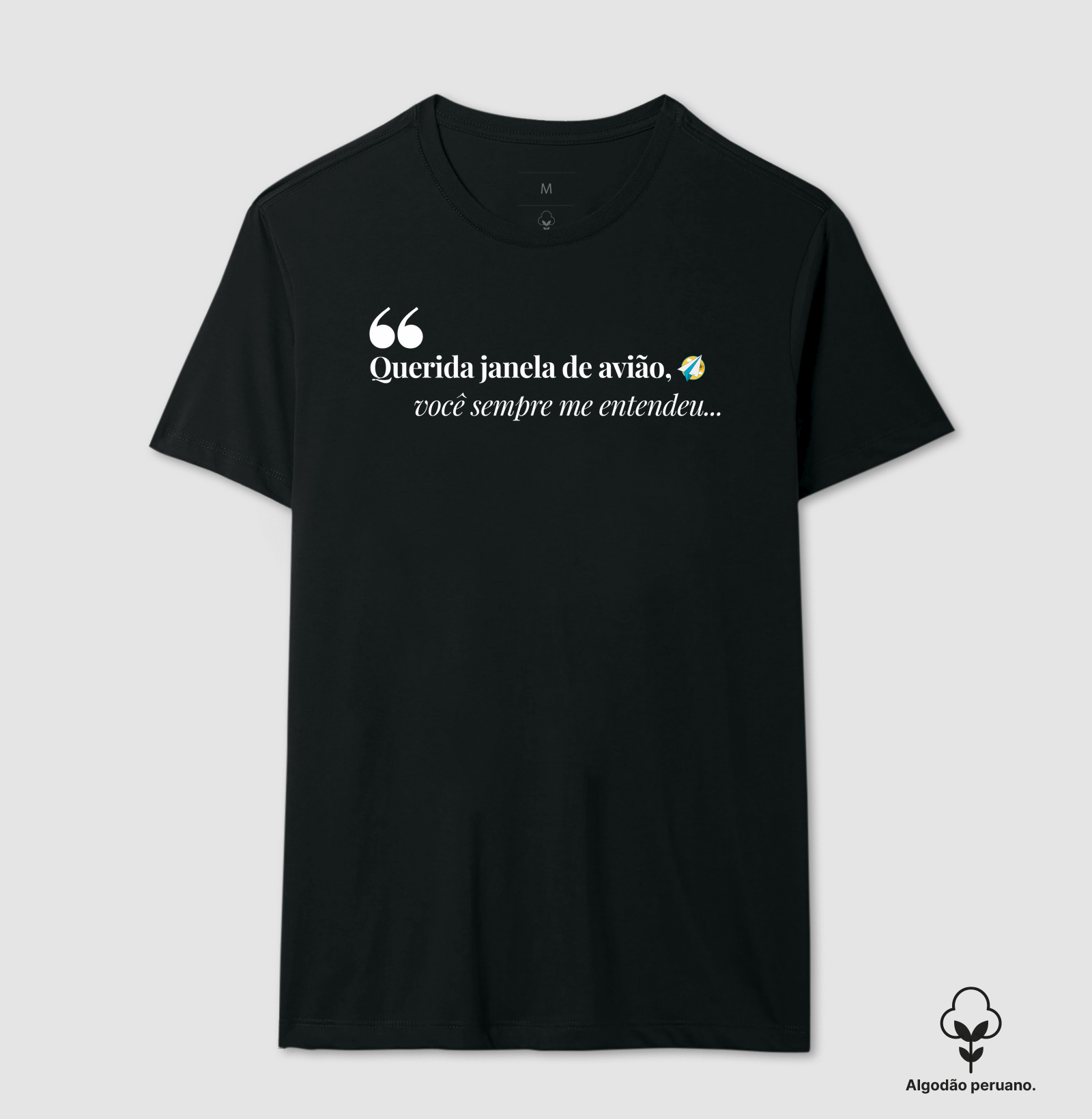 Querida janela de avião, você sempre me entendeu...