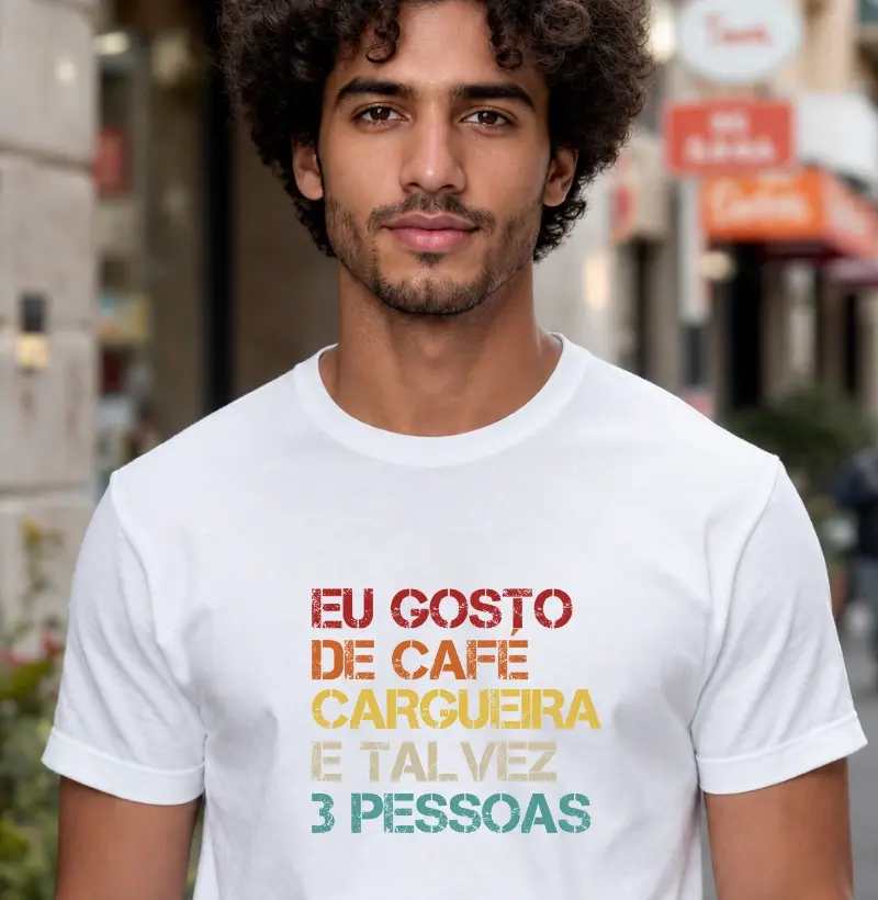 Camiseta Alma Outdoor | Café, Cargueira & Pouca Gente