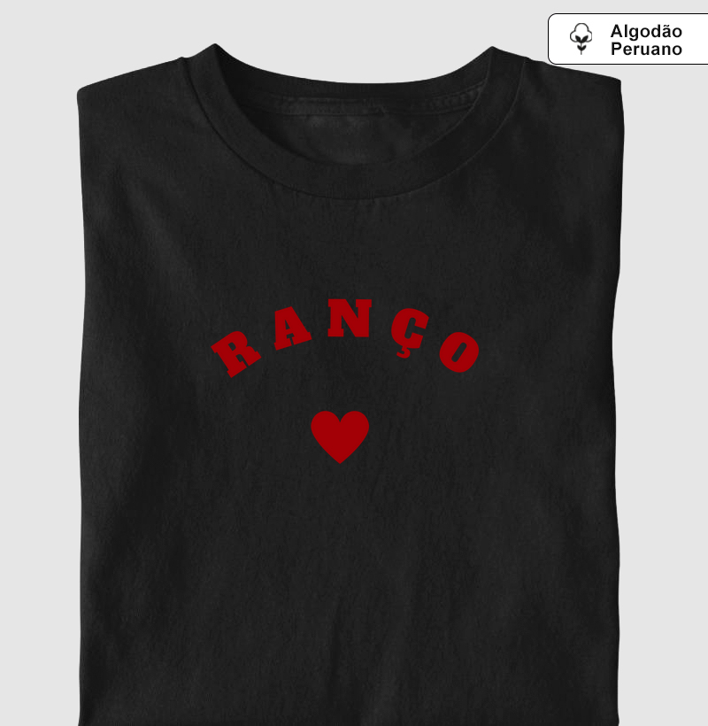 Camiseta Ranço Coração Pima