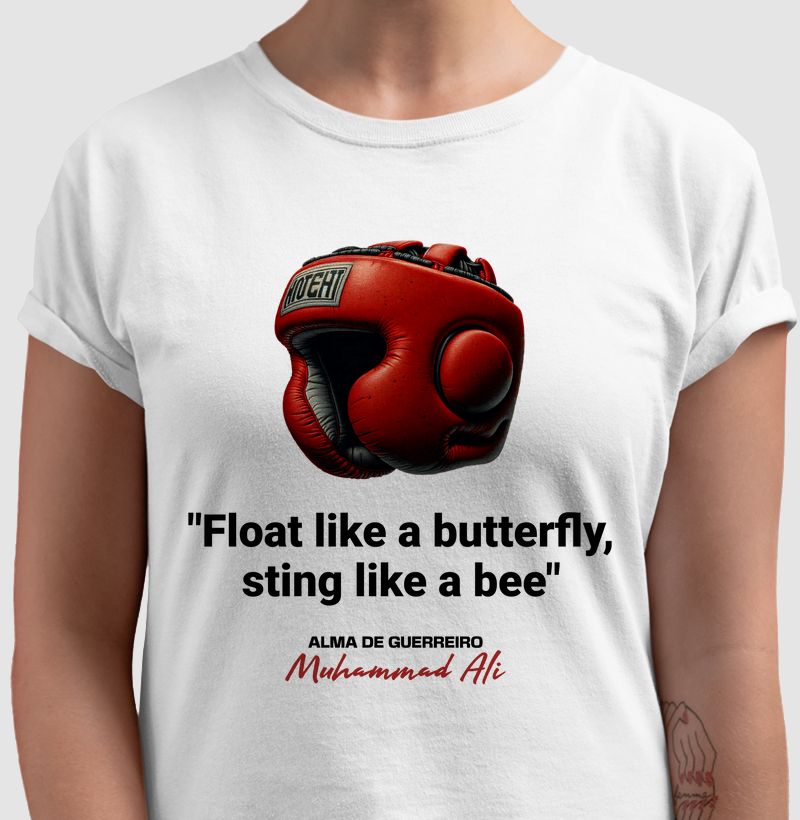 Camiseta ADG Muhammad Ali butterfly